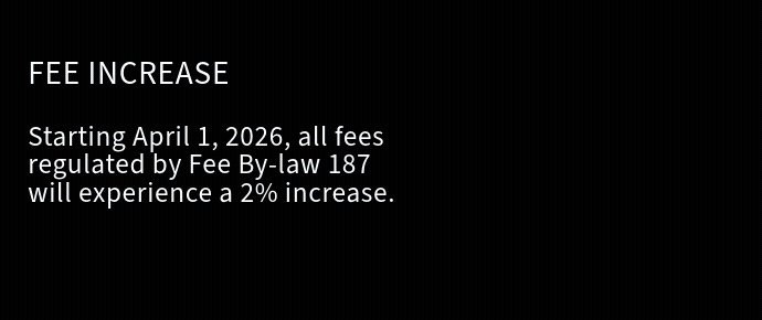 Fee Increase